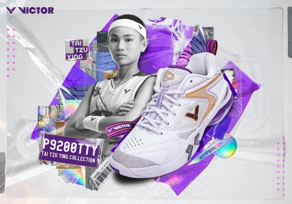 Victor Tai Tzu Ying Collection P9200TTY A (White)