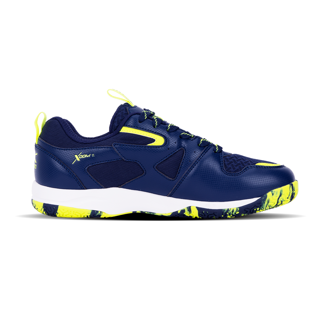 Hundred Xoom II Badminton Shoes - NAVY / LIME - IMPORTED MODEL
