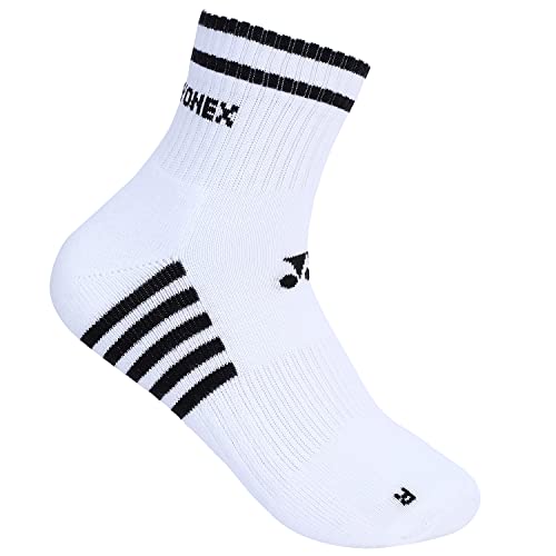 YONEX 3 PAIRS COMBO SOCKS ( WHITE, BLACK & NAVY )
