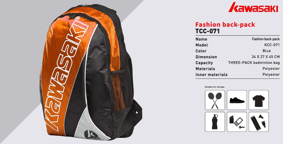 Kawasaki Badminton Back Pack