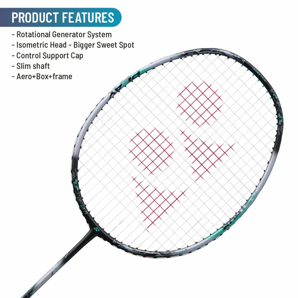 YONEX Astrox 88 PLAY Badminton Racquet (Strung, Black/Silver)