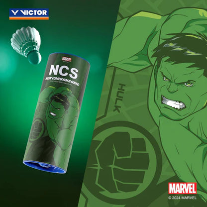VICTOR AVENGERS NCS CS-77 Synthetic Shuttlecock (Box of 4 Tubes) - Speed 77