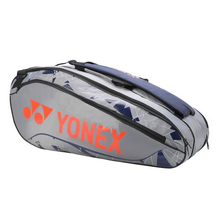 Yonex Badminton Kitbag BT-9 (2329-T01) Gray Cherry Tomato - NEW COLLECTIONS