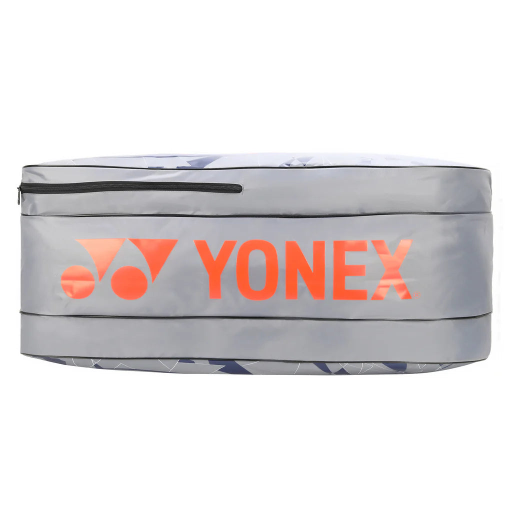 Yonex Badminton Kitbag BT-9 (2329-T01) Gray Cherry Tomato - NEW COLLECTIONS