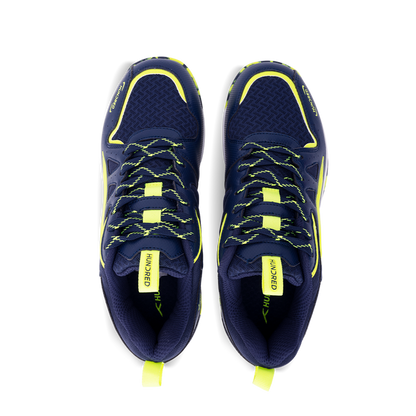 Hundred Xoom II Badminton Shoes - NAVY / LIME - IMPORTED MODEL
