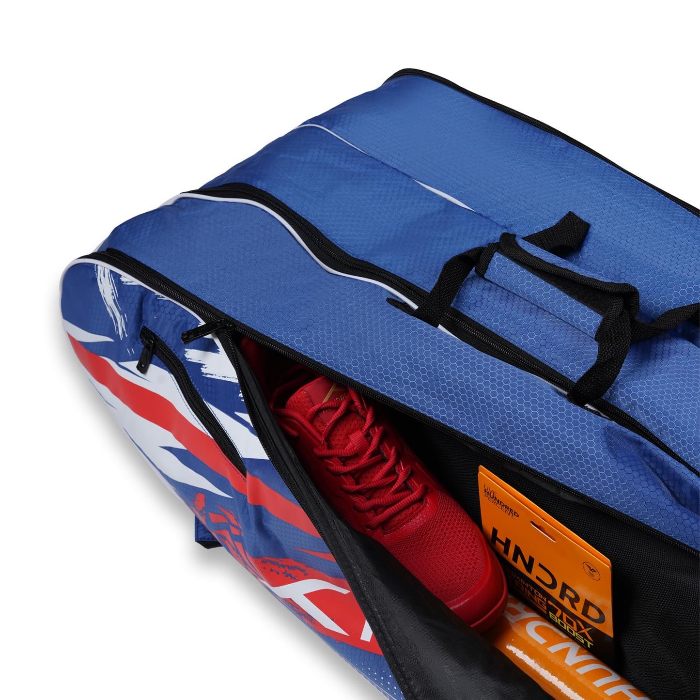 HUNDRED BADMINTON ROCK ADVENTURE KITBAG (IMPORTED) - 3 ZIPPER [LOWEST PRICE EVER IN INDIA]
