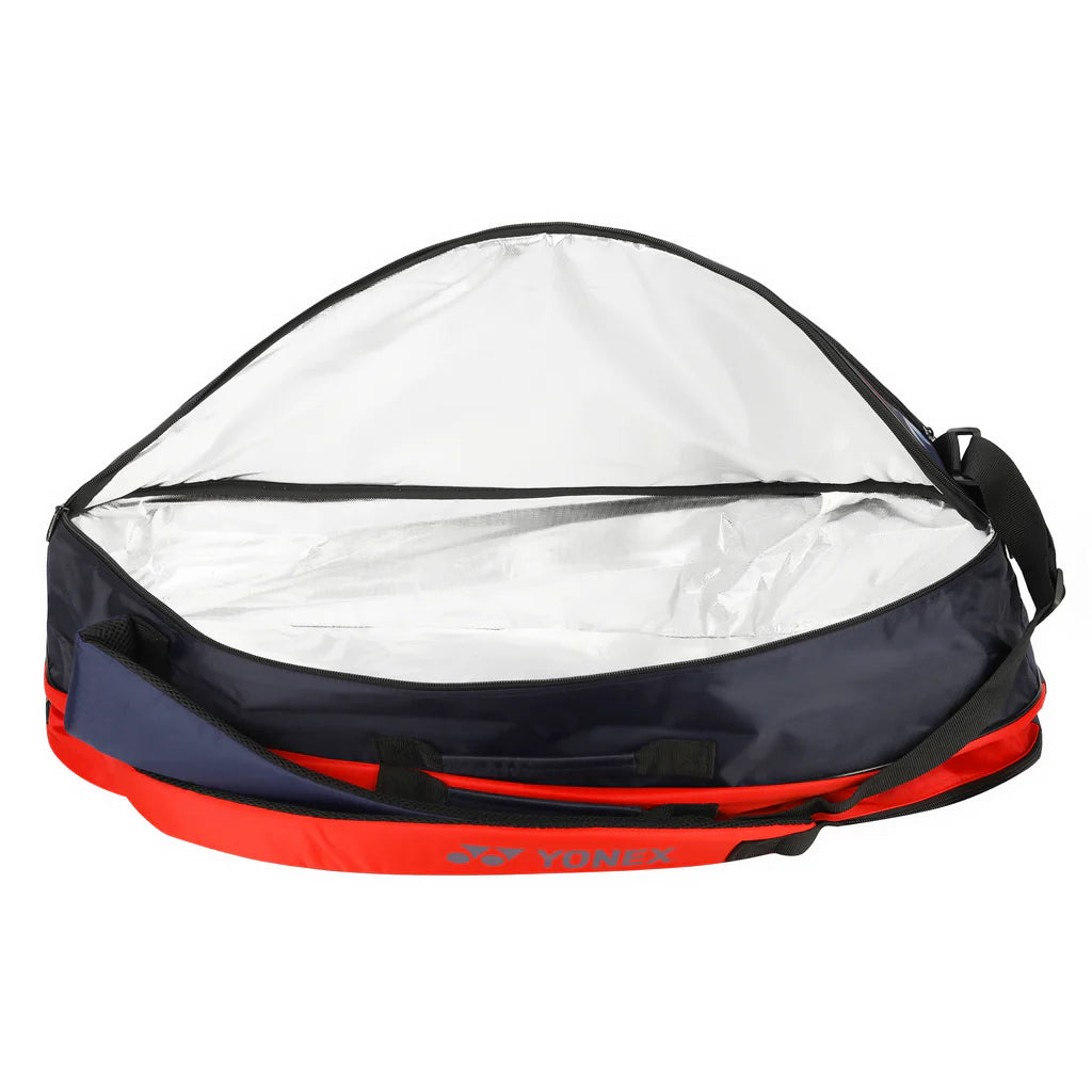 Yonex Badminton Kitbag BT-6 (2326-T01-S) Indigo Fog Hyper Red - NEW COLLECTIONS
