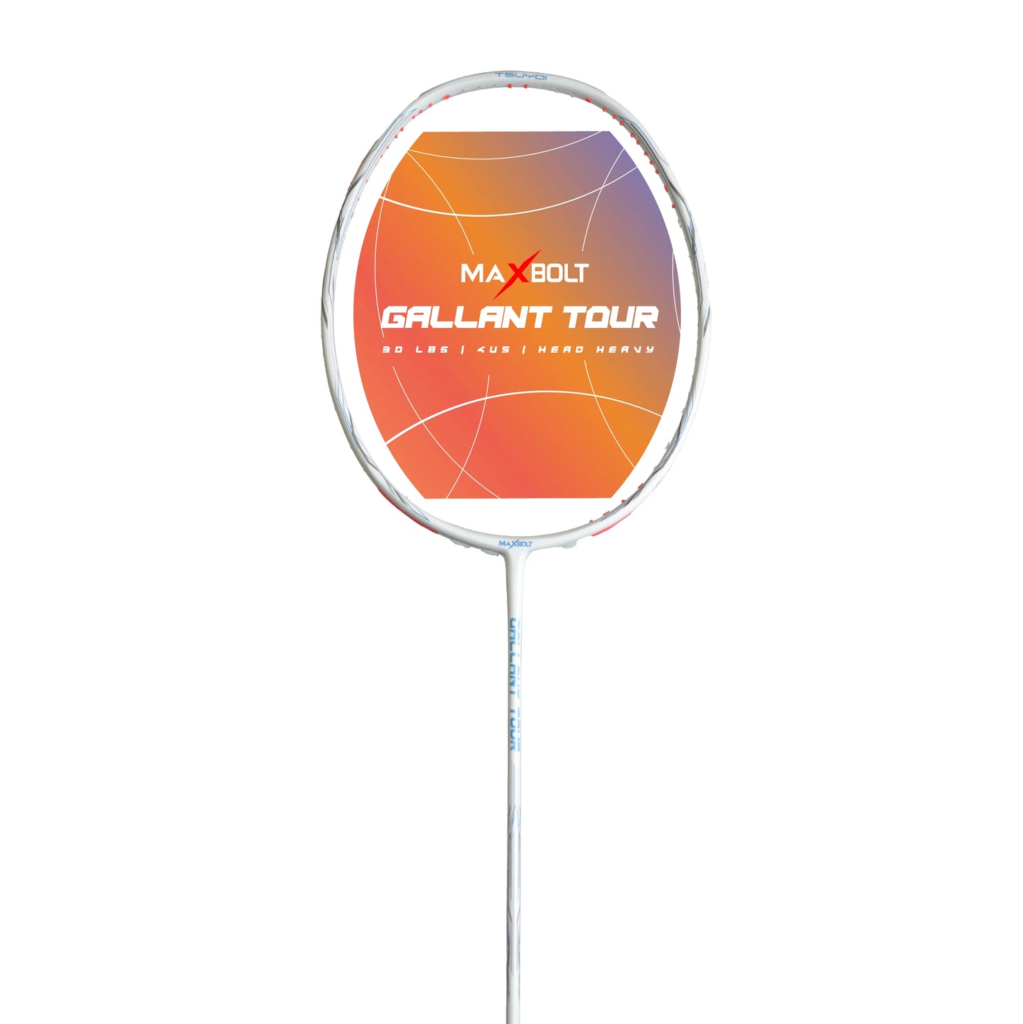 Maxbolt Gallant Tour Badminton Racket With Cover