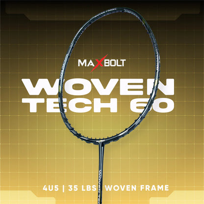 Maxbolt Woven Tech 60 Badminton Racket