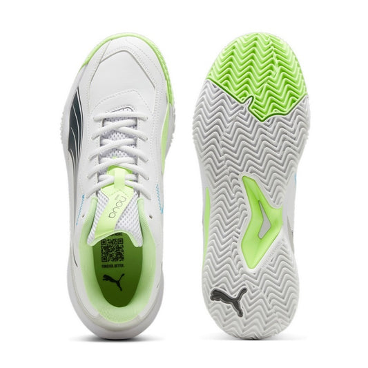 Puma Tennis Shoes Nova Smash All court White/Lime Men's