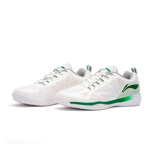 Li-Ning Ultra Fly II Badminton Shoes - (White/Green)