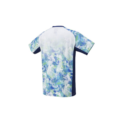 Hybrid Badminton Crew Neck Tournament Tshirt - Cloud Blue
