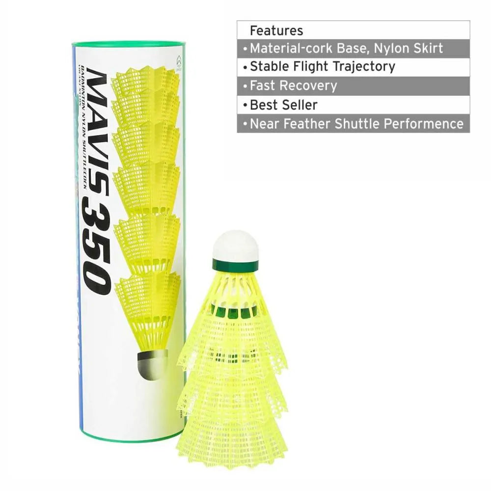 YONEX MAVIS 350 BADMINTON NYLON SHUTTLECORK
