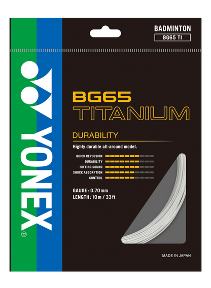 Yonex BG 65 Titanium String