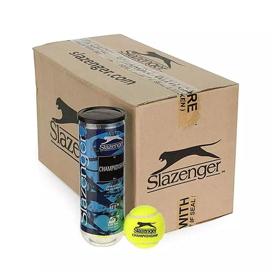 Slazenger Championship All Surface Tennis Balls Carton (24 Cans)