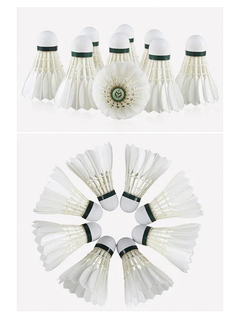 Victor Champion No.1 Feather Badminton Shuttlecock (12 Pieces) - Speed 76 & 77