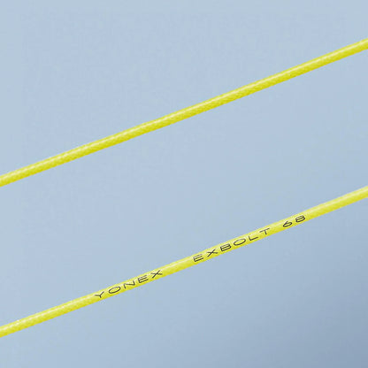YONEX EXBOLT 68 BADMINTON STRING - POWERFUL SMASH AND DURABILITY WITH THICK GAUGE