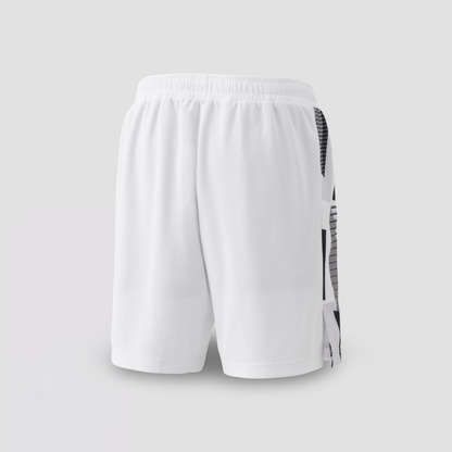 Hybrid Knit Shorts Feathers - WHITE