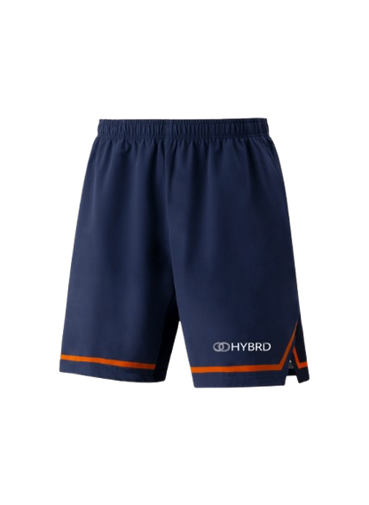 Hybrid Badminton Round Neck Tournament Tshirt & Shorts Combo - Natural
