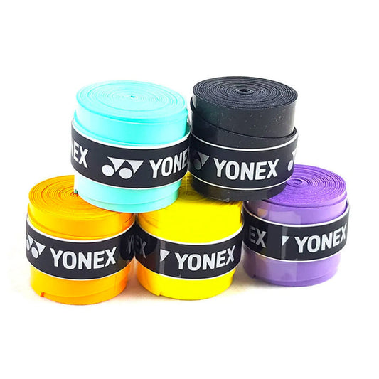 YONEX SUPER GRAP AC 102 EX (PACK OF 5) ASSORTED COLOURS